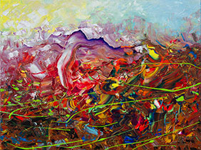 Abstract Landscape by Rafael Gallardo