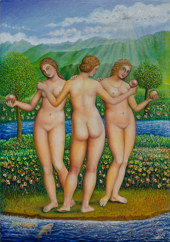 The Three Graces by Rafael Gallardo